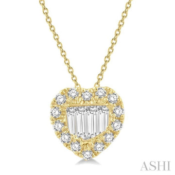 Heart Shape Diamond Fashion Pendant